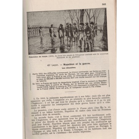 Histoire de France et notions d'Histoire Ancienne, Desseige, classe de fin d'études, Lyonnet et Blanc, 1947 - manuels d'histoire