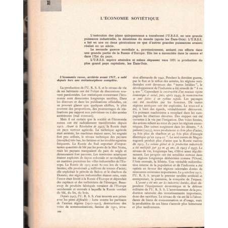 Géographie du monde contemporain, et filmologie, Terminale, Victor Prévot, Troux, 1963 - manuels de géographie, cinéma