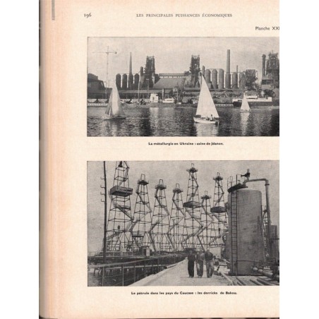 Géographie du monde contemporain, et filmologie, Terminale, Victor Prévot, Troux, 1963 - manuels de géographie, cinéma
