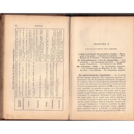 Histoire, 2ème année écoles primaires, Vast et Jalliffier, 1901 - manuels d'histoire