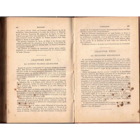 Histoire, 2ème année écoles primaires, Vast et Jalliffier, 1901 - manuels d'histoire