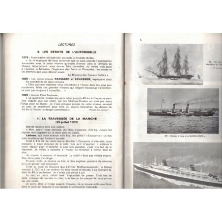 Mon cahier d'histoire cours moyen, de 1789 à nos jours, Dancre, 1965 - manuels d'histoire