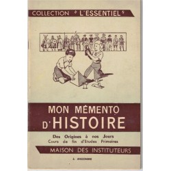 Mon mémento d'histoire des...