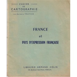 Cahier de cartographie,...