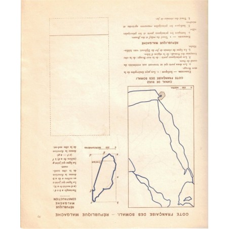 Cahier de cartographie, France & pays d'expression française, Fraysse, 1964 - manuels géographie