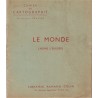 Cahier de cartographie, Le Monde, moins l'Europe, Fraysse, 1964 - manuels géographie