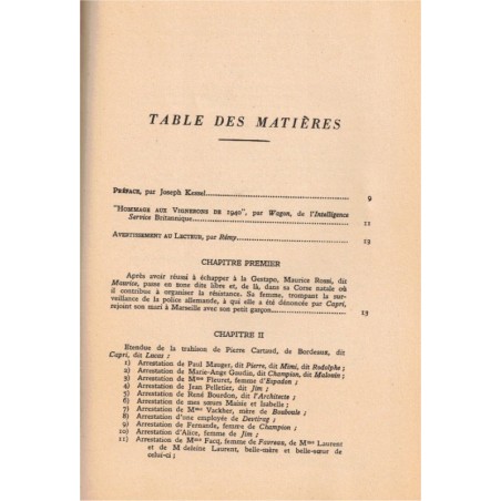 Le livre du courage et de la peur, Rémy - 2e guerre mondiale, Résistance, témoignages