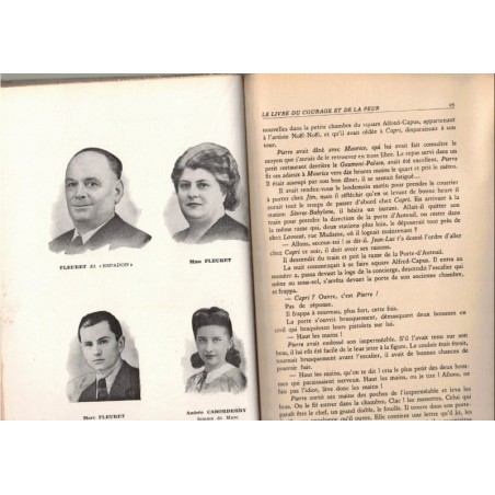Le livre du courage et de la peur, Rémy - 2e guerre mondiale, Résistance, témoignages