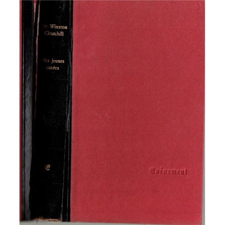 Mes jeunes années, Sir Winston Churchill, 1960 - biographies personnages historiques, Grande Bretagne, édition numérotée