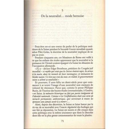 Ces messieurs de Berne 1939-1945, Claude Mossé, 1997 - 2e guerre mondiale, Suisse, Shoah