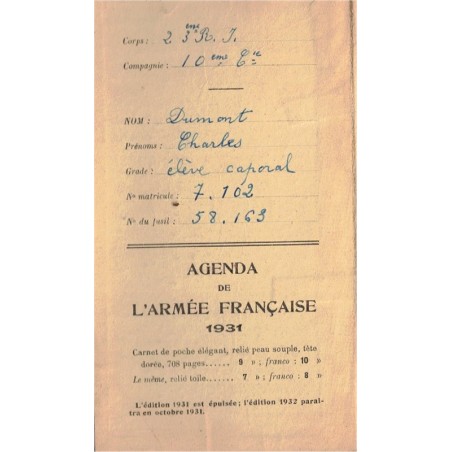 Manuel du gradé d'infanterie, Ministère de la guerre, 1931 - armement, instruction militaire