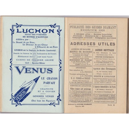 Nantes, Saint-Nazaire et les plages de Loire-Inférieure, 1921, Guides Diamant