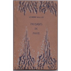 Paysages de Paris, 1919, pour inauguration paquebot Le Paris de la  Cie générale transatlantique - Paris, bateau,