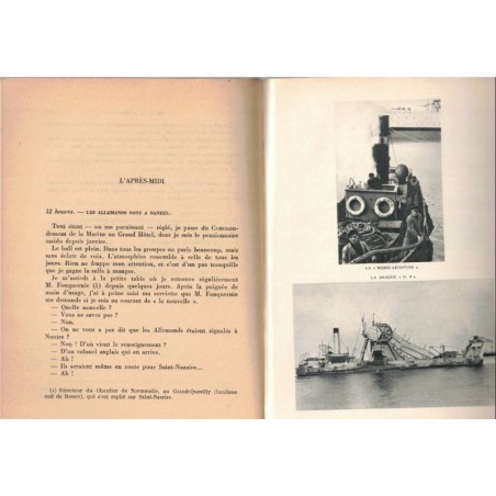 L'évasion du Jean Bart, Vice-Amiral Ronarc'h, 1951 - 2e guerre mondiale, marine, bateau, mémoires