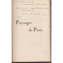 Paysages de Paris, 1919, pour inauguration paquebot Le Paris de la  Cie générale transatlantique - Paris, bateau,