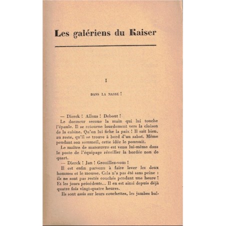 Les galériens du Kaiser, Theodor Plivier, 1930 - guerre 1914-1918, roman de guerre, marine militaire,