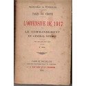 L'offensive de 1917 et le commandement du Général Nivelle, Commandant de Civrieux, 1919 - guerre 1914-1918