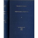 Mémoires d'espoir, le renouveau 1958-1962, Charles de Gaulle, 1970 - Général de Gaulle,