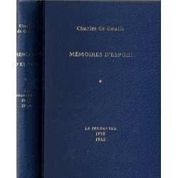 Mémoires d'espoir, le renouveau 1958-1962, Charles de Gaulle, 1970 - Général de Gaulle,