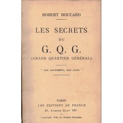 Les secrets du G.Q.G. grand...