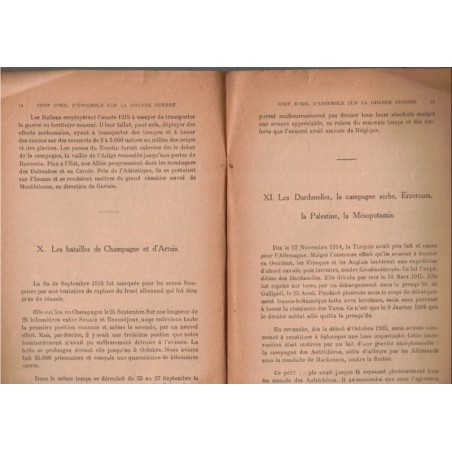 Coup d'oeil d'ensemble sur la Grande Guerre, Associations contre la propagande ennemie, 1919 - guerre 1914-1918