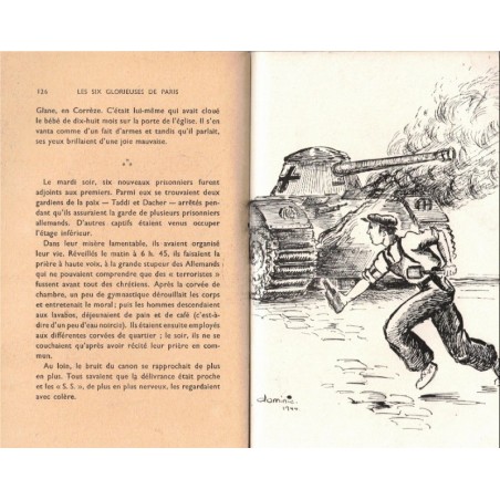 Les six glorieuses de Paris, Pierre Maudru, 1944 - FFI Libération de Paris, 2e guerre mondiale