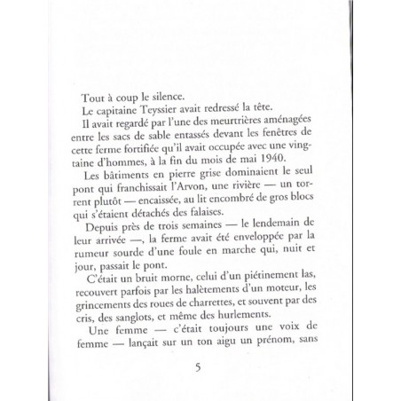 Le pont des hommes perdus, Max Gallo, 2000 - 2e guerre mondiale, exode, romans