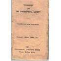 Theosophy and the Theosophical Society, diamond Jubillee, 1935 - Blavatsky, Indes, spiritualité, théosophie, bouddhisme, Indes,