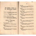 Theosophy and the Theosophical Society, diamond Jubillee, 1935 - Blavatsky, Indes, spiritualité, théosophie, bouddhisme, Indes,