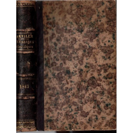 Causeries scientifiques 1863, progrès de la science et de l'industrie, Henri de Parville - inventions 19e siècle, revues