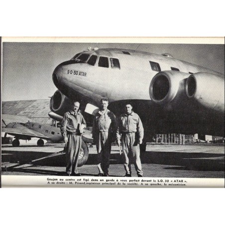 Charles Goujon et son Trident, Robert Marchand, 1960 - aviation, biographies