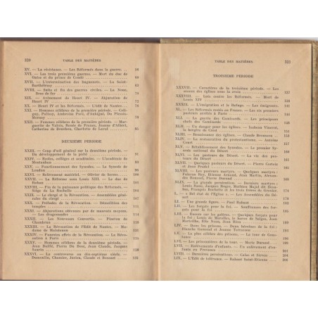 Histoire abrégée des Protestants de France, J. Bastide, 1933 -  Protestantisme, manuels de religion