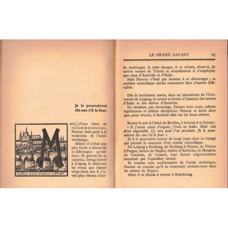 Pasteur ce grand homme, Mayet,  1943 - biographies scientifiques