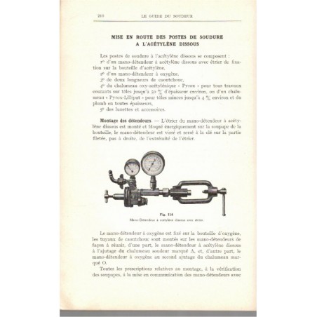 Le guide du soudeur et les applications des gaz industriels, 1923 - manuels techniques