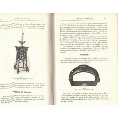 Le guide du soudeur et les applications des gaz industriels, 1923 - manuels techniques