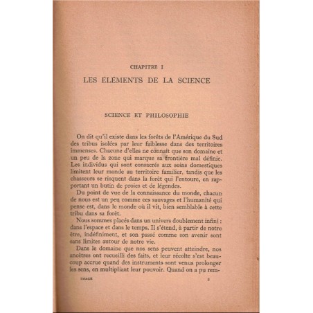 L'image du monde, Gabriel Monod-Herzen, 1950 - sciences physiques