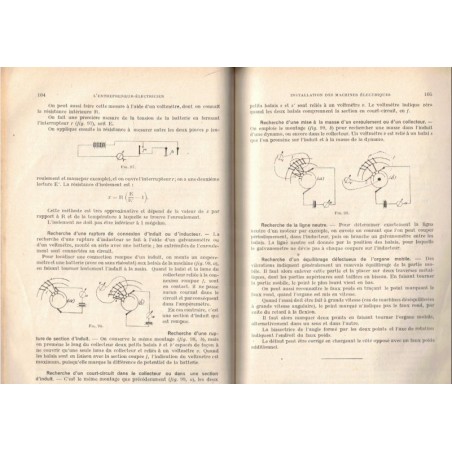 Electricité 1942, aide-mémoire et schémas de l'entrepreneur électricien - techniques, agenda Dunod