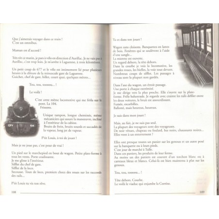 L'express des Caillades, Louis-Bernard Delom, 2005 - train de Tulle à Uzerche Corrèze, roman