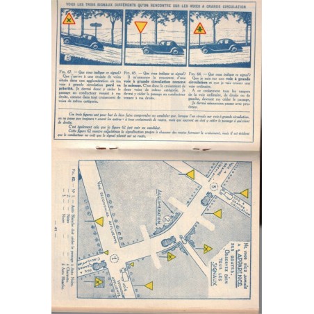 Le nouveau code de la route (vers 1950), Codes Guéritte - législation automobiles