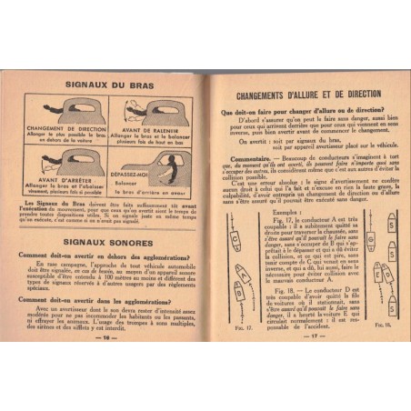 Le nouveau code de la route (vers 1950), Codes Guéritte - législation automobile