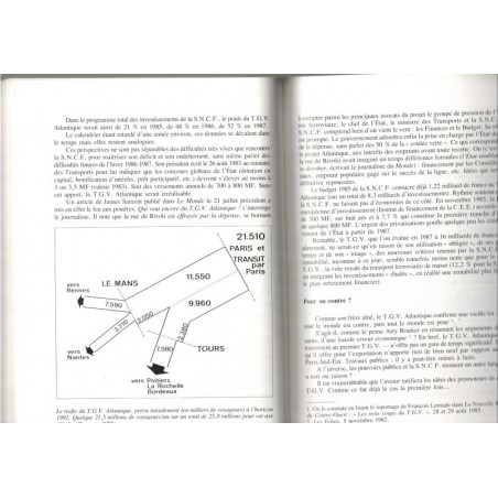 Le TGV Atlantique, Jean-François Bazin, 1988 - trains