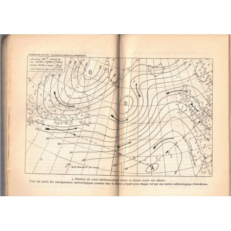 Géographie de la circulation aérienne, Eugène Pépin, 1956 - avions, aviation, cartographie,