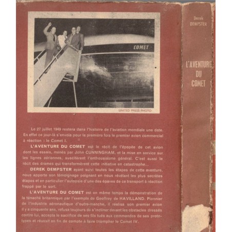 L'aventure du Comet, premier avion commercial à réaction, Derek Dempster, 1960 - aviation