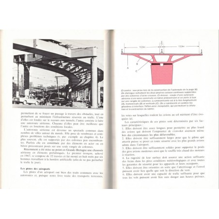 Routes, pont se tunnels, Michel Overman, 1970 - voies de communications, transports, techniques