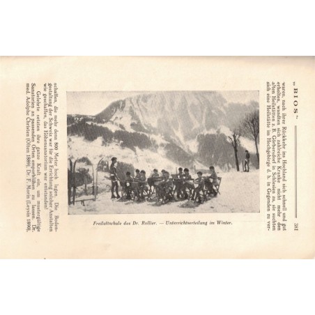 Bios n°10 1927 revue des sciences naturelles, Monatsschrift für Angewandte Naturwissenschaftern - Niederbronn, alsatiques