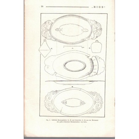 Bios n°1 1927, revue des sciences naturelles, Monatsschrift für Angewandte Naturwissenschaftern - alsatiques, Natur
