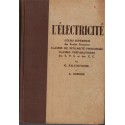 L'électricité, cours supérieur école primaire, Falcoz-Vigne et Desrois, 1950 - manuels enseignement technique