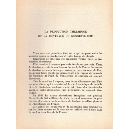 Créateurs de puissance, Carrières, Electricité de France, 1954 - électricien, électricité, enseignement technique,