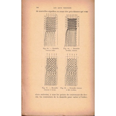 Les arts textiles, Lemaire et Chaplet, 1917 - textile, mode