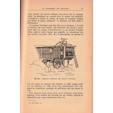 L'électricité à la campagne, Tinard, 1949 -, agriculture, machines agricoles, techniques, progrès XXe siècle